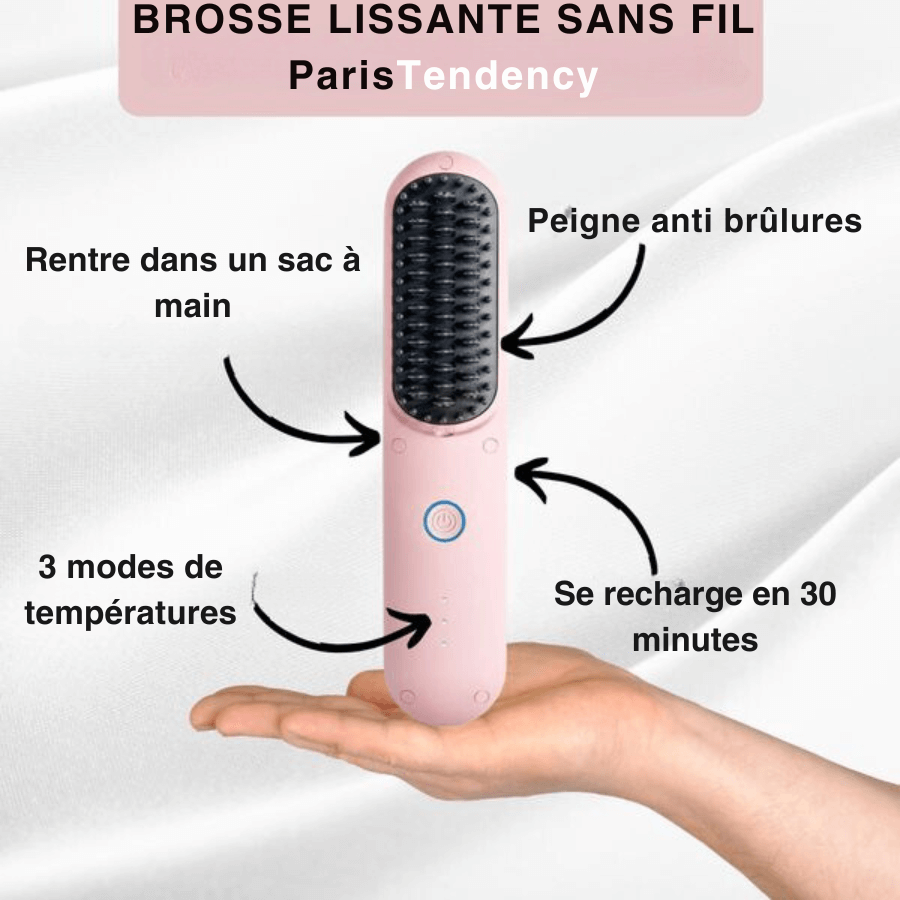 BROSSE A CHEVEUX PORTABLE, MINI SANS FIL PARISTENDENCY™